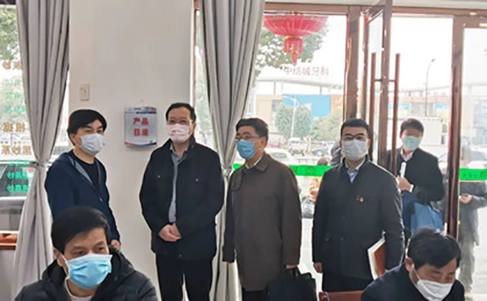 省市场监视治理局向导小组到商业公司检查指导复工谋划事情-合乐HL8