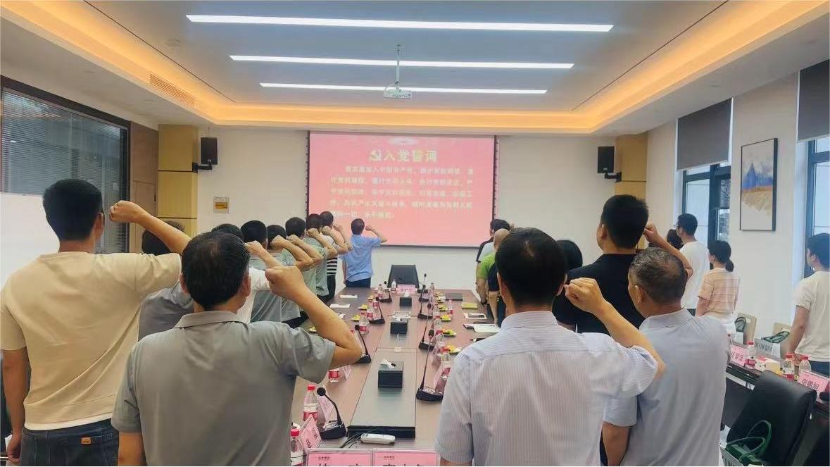 党员带动清廉敬业 营造风清气正情形-合乐HL8集团党支部开展七一党建活动-合乐HL8